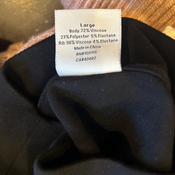 *NEW* Varley Betsy Sweat Black Sweatshirt - size L - Picture 8 of 9